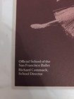 Vintage San Francisco Ballet Program 78 79  V3