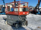2015 Skyjack Sj4632 32  Electric Scissor Lift Man Aerial Platform 24v Bidadoo