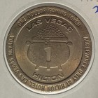 Vintage Good Luck Token Las Vegas Hilton Casino  1 Slot Gaming Nevada 1989  2 