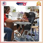 Cosco Kids Simple Fold Portable Baby High Chair Black