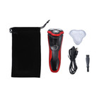 Men s Razor Rotary Waterproof Electric Shaver Pop-up Trimmer Wet Dry Cordless 