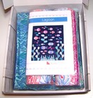Moda Lagoon Reef Quilt Kit With 100  Cotton Fabric   Complete Pattern