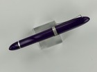 Omas 360 Mezzo Mottled Purple Cotton Resin   Hi-tech Trim Rollerball Pen Read