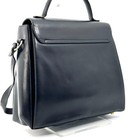 Salvatore Ferragamo Shoulder Bag Gancini Black Leather Authentic