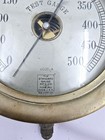 Antique Brass Test Gauge 7x2 