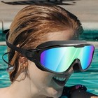 Adult Swimming Goggles Adjustable Anti-fog Glasses Diving Underwater Protection