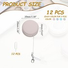 12pcs Screen Cleaners Blue Khaki Pink Green Phone Screen Cleaning Wipes