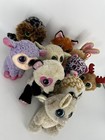 Ty Beanie Boos Lot Of 10 Alpine Tasha Slick Mandy Midnight Lala Lavender Twinkle