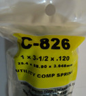 C-826 Compression Spring 1  Outside Diameter X 3-1 2  Long X  120  Wire
