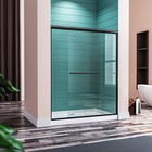 Elegant Double Sliding Shower Door 48  W X 72  H Shower Enclosure 1 4   Glass