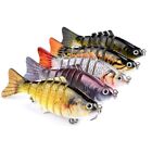 New 6 Segment Minnow Swimbait Lures Crank Baits Baits Hard Bait Fishing Lures