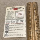 Case And Schrade Small Paper Items For Pocket Knife Collectors