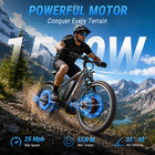 Ebike 26  Commuter Bike 48v 10ah 25mph 1500w Peak Ebike For Adults Electric Bike