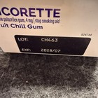 Nicorette Nicotine Gum 4mg Fruit Chill 100 Pieces Stop Smoking Aid New