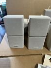 7x Bose Double Cube Speakers Lot Of 7 