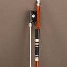 Professional Master Pernambuco Violin Bow 4 4 Stiff Stick Ebony Silver Fitted