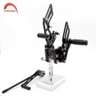 For Suzuki Gsxr600 Gsxr750 2006-2007 2008 2009 2010 Cnc Footpegs Rearsets