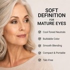 Erinde 10 Colors Matte Eyeshadow Palette  Grey Taupe Mavue Nude Eye Shadow For O