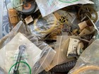 Watchmaker s Estate Mixed Clock Parts Repairs Box Lot 5 Lbs Crafts Ephemera