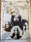 Rare Vintage Led Zeppelin Iii French Album Poster 1970s 36    X 25   