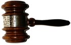 No 63 Solid Rosewood Vintage 10  Lodge Size Gavel  Unused  In Original Box