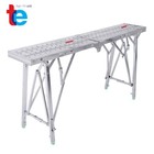 1 6m Adjustable Folding Ladder - Multi-purpose Scaffold   Work Platform