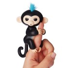     authentic Genuine Wowwee Fingerlings Finn Baby Monkey Black Hot Nib    