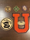 Vintage Felt Patch Lot Chenille Letterman Football 4th Infantry Socal Gas W47