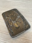 Rare Vintage Bsa Boy Scouts Northern Wisconsin National Canoe Base Belt Buckle 