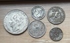 Lot Of Silver World Coins 1890 s-1951