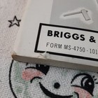 Briggs   Stratton Service Parts Repair Instructions Iv Vintage Manual 1971