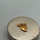 Vtg 2 5   1950 s Fifth Avenue Blush Makeup Compact Mirror Usa Sweetheart Key