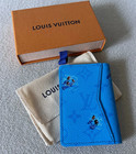 Louis Vuitton Blue Lagoon Slender Wallet