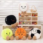 Doll With Feet Plush Toys Soft Stuffed Baseball Basketball Football Sports Ball