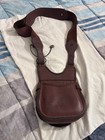 Gary Fathery Leather Bag For Muzzleloader black Powder Beaver Tail Design 