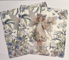 2-floral Fairy With Flowers Luncheon Size Paper Napkins For Crafts decoupage