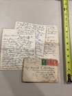 1917 Oct 4 Ww1 Handwritten Letter   Envelope To Convois Automobiles Paris