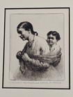 Antonin Sterba  1875-1963  Circa 1935    the Mexican Woman And Child  Matted