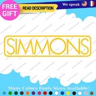 Fits Simmons Drum Vinyl Decals Sticker Replacement Electro Band Percussion Bass