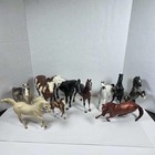 Vintage Breyer Horse Lot W williamette Stable   10 Horses  Tack  1970s Classic