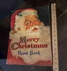 1960 Whitman Santa Claus Christmas Decor Childrens Coloring Book Clarence Biers