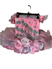 Pageant Dress Handmade Beaded Toddler Outfit Gently Worn  2 To 4t