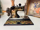 Vintage 1920s Or 1940   s German Casige Art Deco Toy Sewing Machine Rare And Works