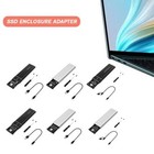1  Orico M 2 Nvme Sata Usb-c 3 2 Adapter Externes Ssd Geh  usecase F  r M m b- us 