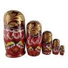 Nesting Dolls 4 5  5 Piece  Fairy Tale Fairytale Set Russian Matryoshka Set