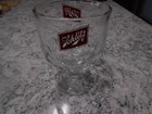 Vintage The Beer That Made Milwaukee Famous Schlitz Glass Thumbprint Chalice Mug