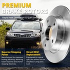 Front And Rear Disc Brake Rotors Pads Kit For 2018 2019 2020 Chevrolet Equinox