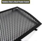 Front Grill Black Stainless Steel Mesh Grille Grill Insert Combo Cadillac Cts