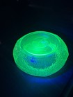 Uranium Glass Light Fixture  Just The Glass  Only  Awesome Piece For Your Home
