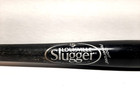 Great For Autograph Game Used Cracked Louisville Slugger Mlb Black Baseball Bat